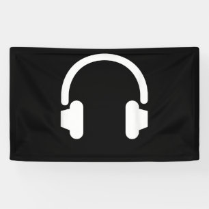 Audio Engineer Audiophile Dj Music Lover Headphone Banner