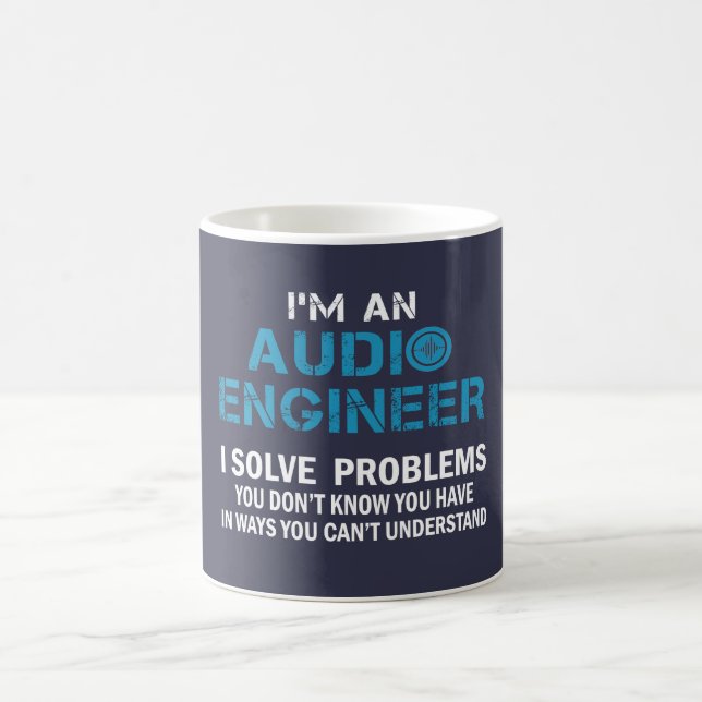AUDIO ENGINEER COFFEE MUG (Center)