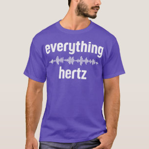 Audio Engineer Funny Sound Guy Studio Music Everyt T-Shirt
