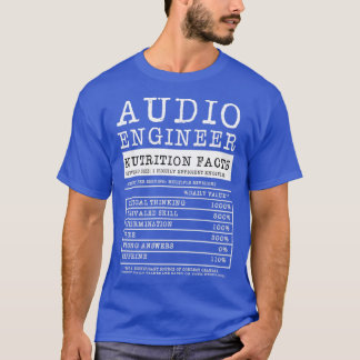 Audio Engineer Gift Sound Engineering Gifts T-Shirt