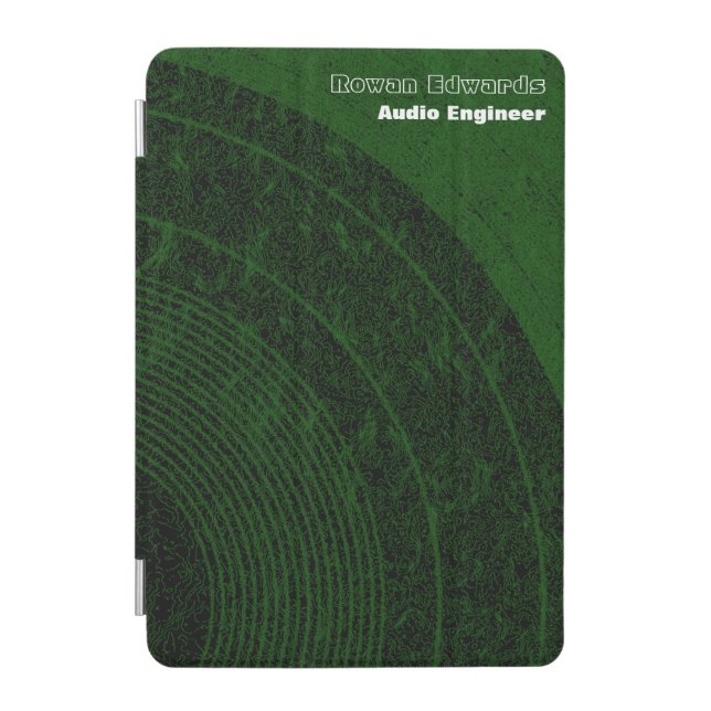 Audio Engineer iPad Smart Cover (Front)