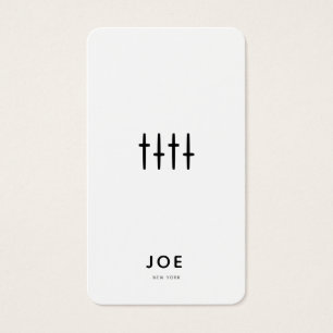 Audio Engineer Logo Minimalist Business Card