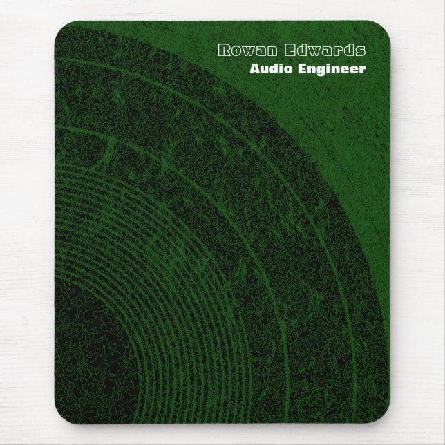 Audio Engineer Mousepad (Front)