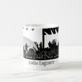 Sound Mixer Audio Engineer Mixing Board Coffee Mug