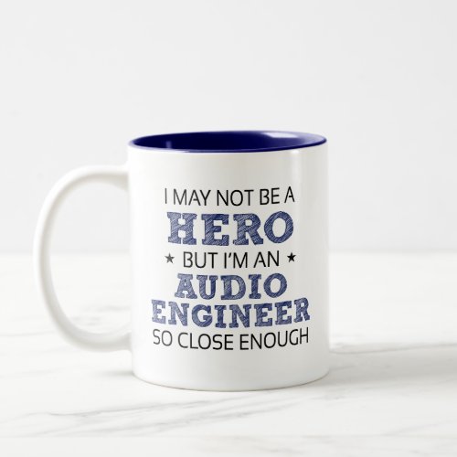 Audio Engineer Novelty Two_Tone Coffee Mug
