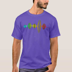 Audio Engineer Sound Technician Waves Music T-Shirt