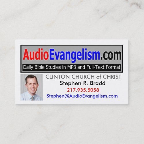 Audio Evangelism Business Cards