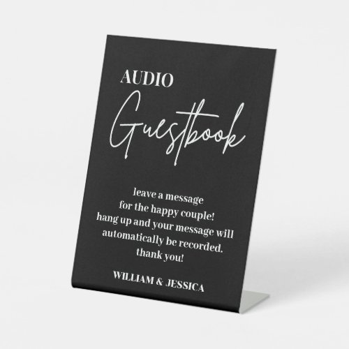 Audio Guestbook  Phone Message Guest Book Sign