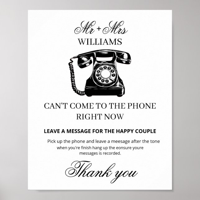 Audio Guestbook Sign,  Wedding Audio Guestbook (Front)