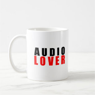 Audio lover coffee mug
