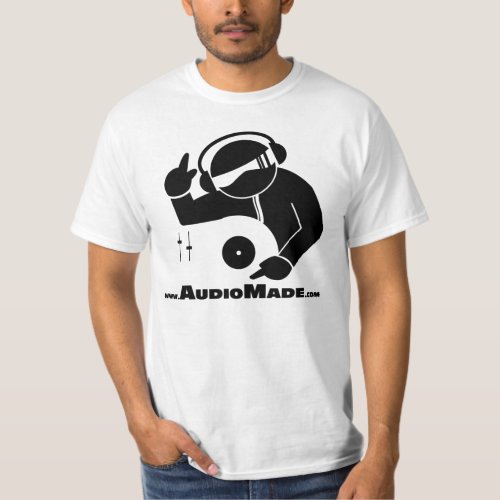 Audio Made DJ and Music Producer T_Shirt