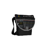 Audio Mixer pattern Messenger Bag (Front Left)