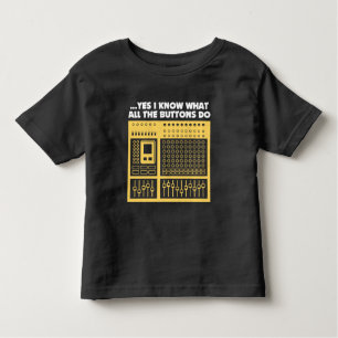 Audio Sound Engineer - Music DJ Turntable Toddler T-shirt