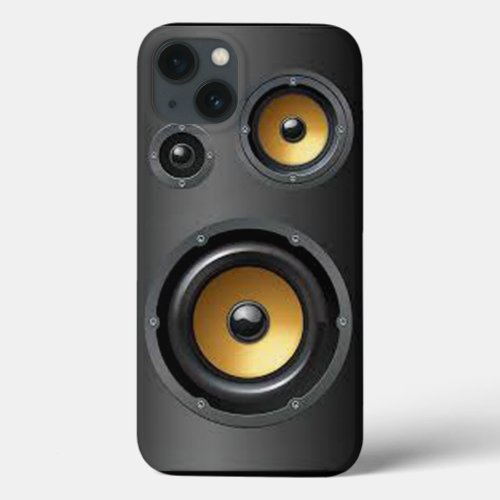 Audio Speaker iPhone 13 Case