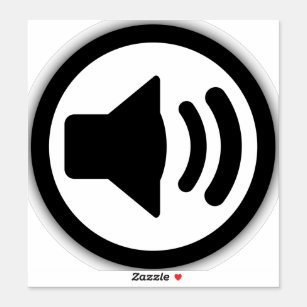 Audio Speaker Sticker