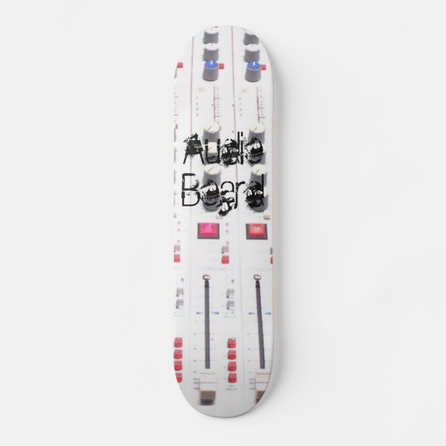 AudioBoard Bleach Skateboard Deck (Front)