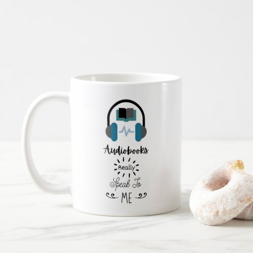 Audiobook love coffee mug