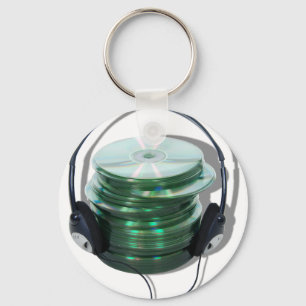 AudioCD042109ashadows Keychain
