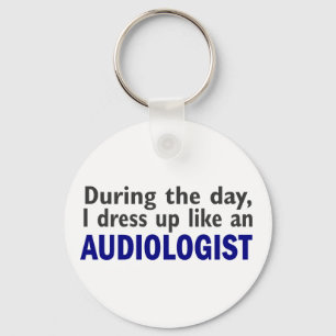 Audiologist During The Day Keychain