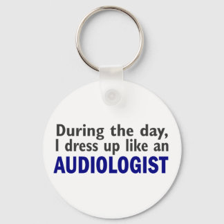 Audiologist During The Day Keychain
