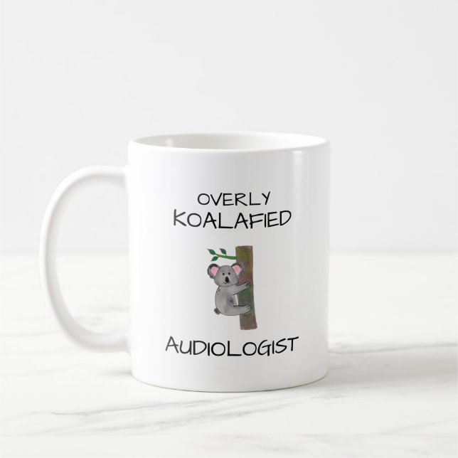 Audiologist Hearing Doctor Gift Idea Coffee Mug (Left)