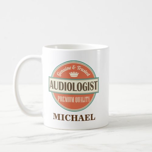 Audiologist Personalized Office Mug Gift