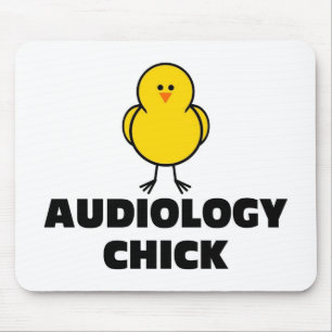 Audiology Chick Mouse Pad