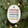 Audiology | Doctor of Audiology Audiologist Retro Ceramic Ornament