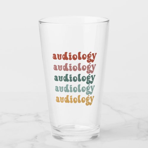 Audiology  Doctor of Audiology Audiologist Retro Glass