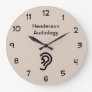 Audiology Office Waiting Room Large Clock
