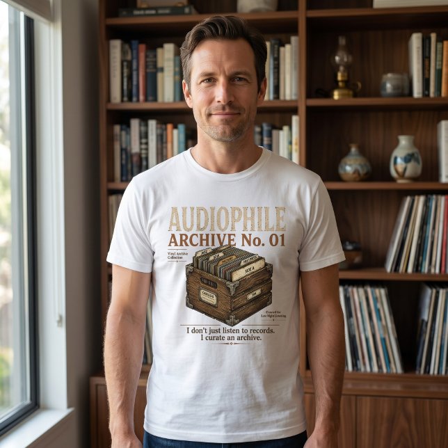 Audiophile Archive Vinyl Collector Tee (Creator Uploaded)