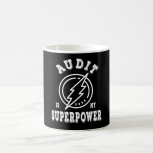 Audit is my superpower coffee mug