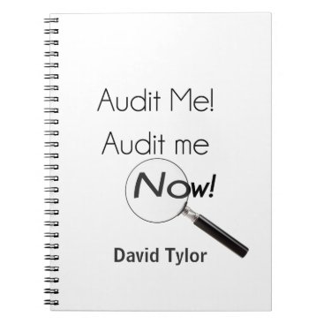 Audit me! notebook