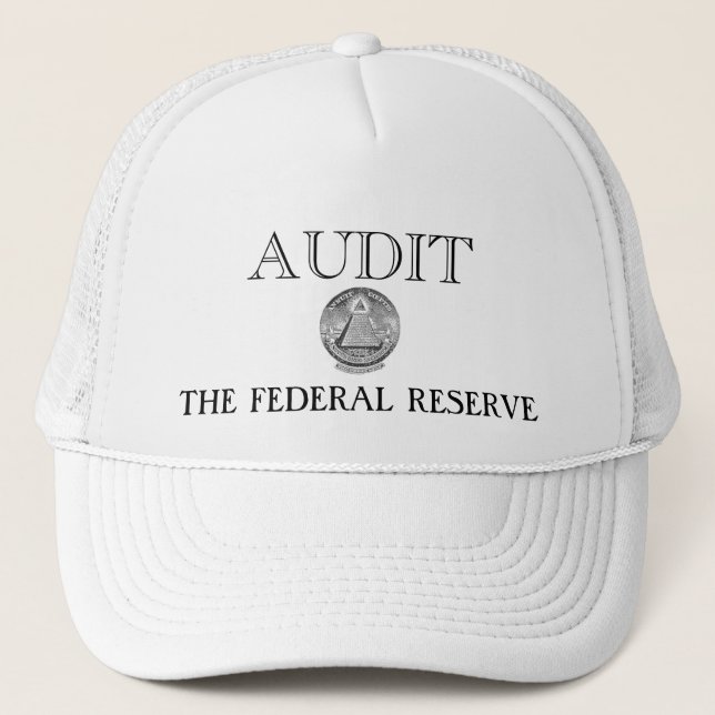 Audit The Fed Trucker Hat (Front)