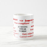 Auditing Swear Words Mug | Funny Auditor Gift Idea