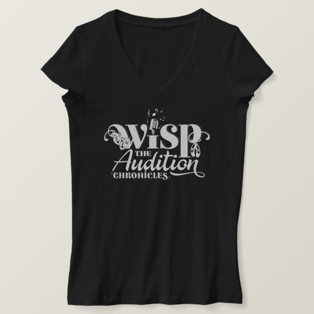 Audition Chronicles - Women's Cut T-Shirt (Design Front)