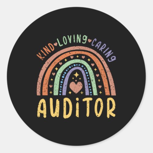 Auditor Classic Round Sticker