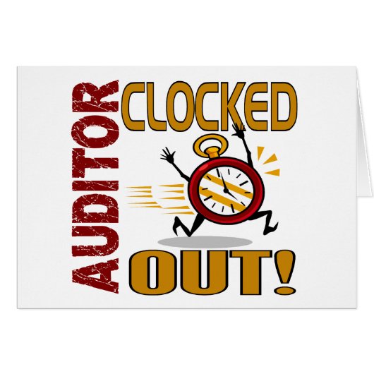 Auditor Clocked Out Cards (Front Horizontal)