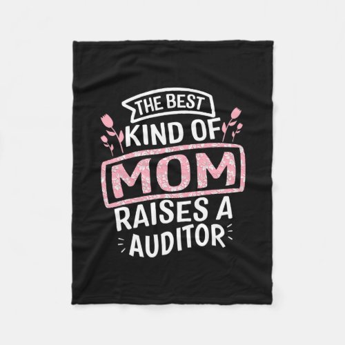 Auditor Funny Mother day Audit For finance men Fleece Blanket