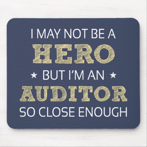 Auditor Humor Novelty Mouse Pad
