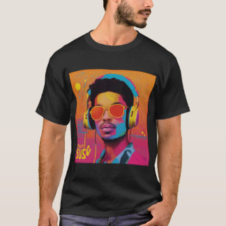 "Auditory Explorer: Beats & Dreams Tee" T-Shirt