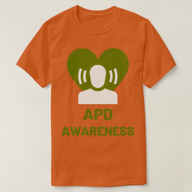 Auditory Processing Disorder T-Shirt (Design Front)
