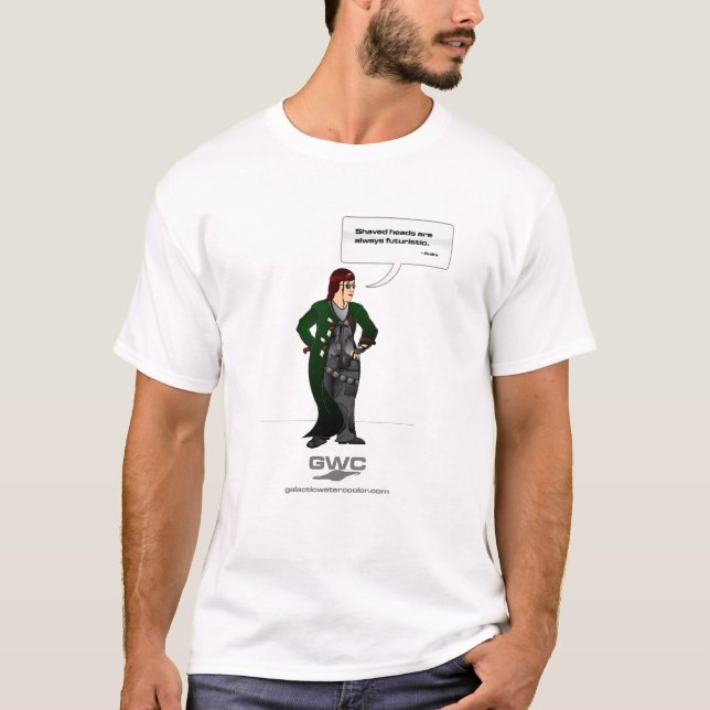 Audra Quote shirt: Shaved Heads T-Shirt (Front)