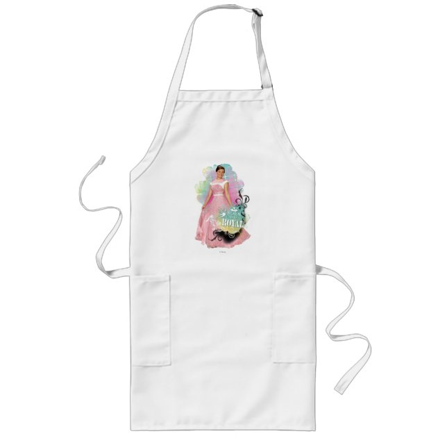 Audrey - Born To Be Royal Long Apron (Front)