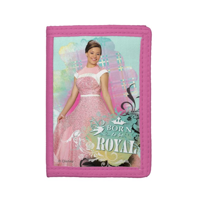 Audrey - Born To Be Royal Trifold Wallet (Front Vertical)