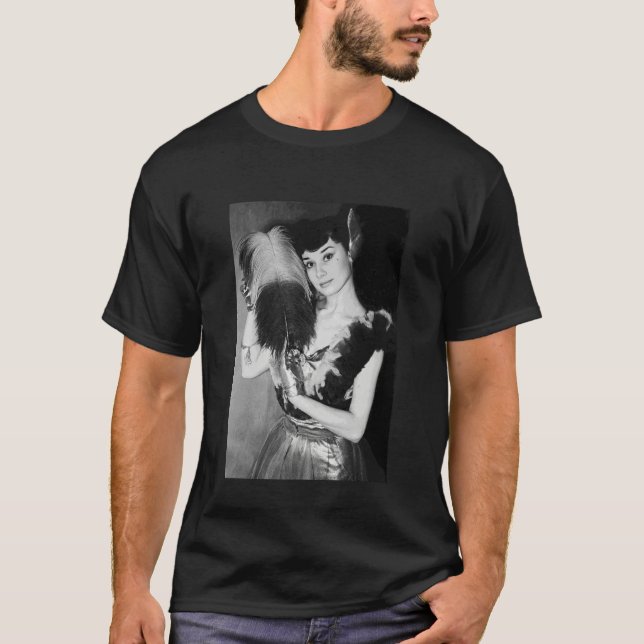Audrey Hepburn Model Honoria Plesch David De Bethe T-Shirt (Front)