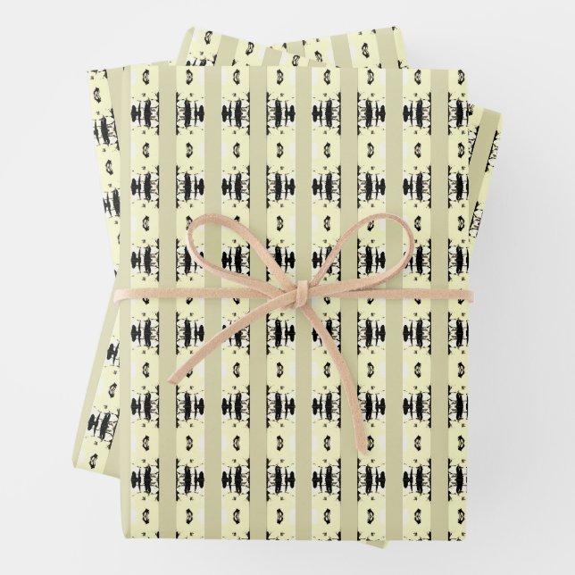 Audrey On Fifth Avenue 48 cm x 73 cm, Matte Wrapping Paper Sheets (In situ)