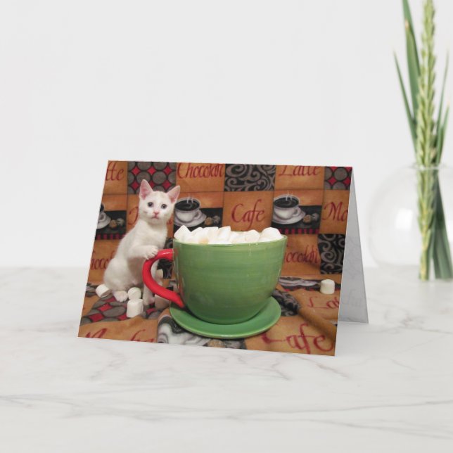 Audrey's Marshallow Party Card (Front)