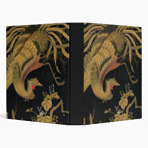Audsley Mythical Howo Bird: 1884 Japanese Phoenix 3 Ring Binder