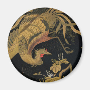 Audsley Mythical Howo Bird: 1884 Japanese Phoenix Magnet